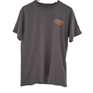 Parks Project Mens National Parks Graphic T-Shirt Charcoal Grey Medium Bear Fish